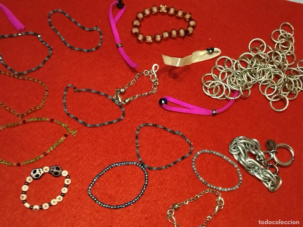 Gioielleria: 13 PULSERAS + 7 TOBILLERAS + 1 COLLAR TODO ARTESANO Y BONITOS DISE&Ntilde;OS