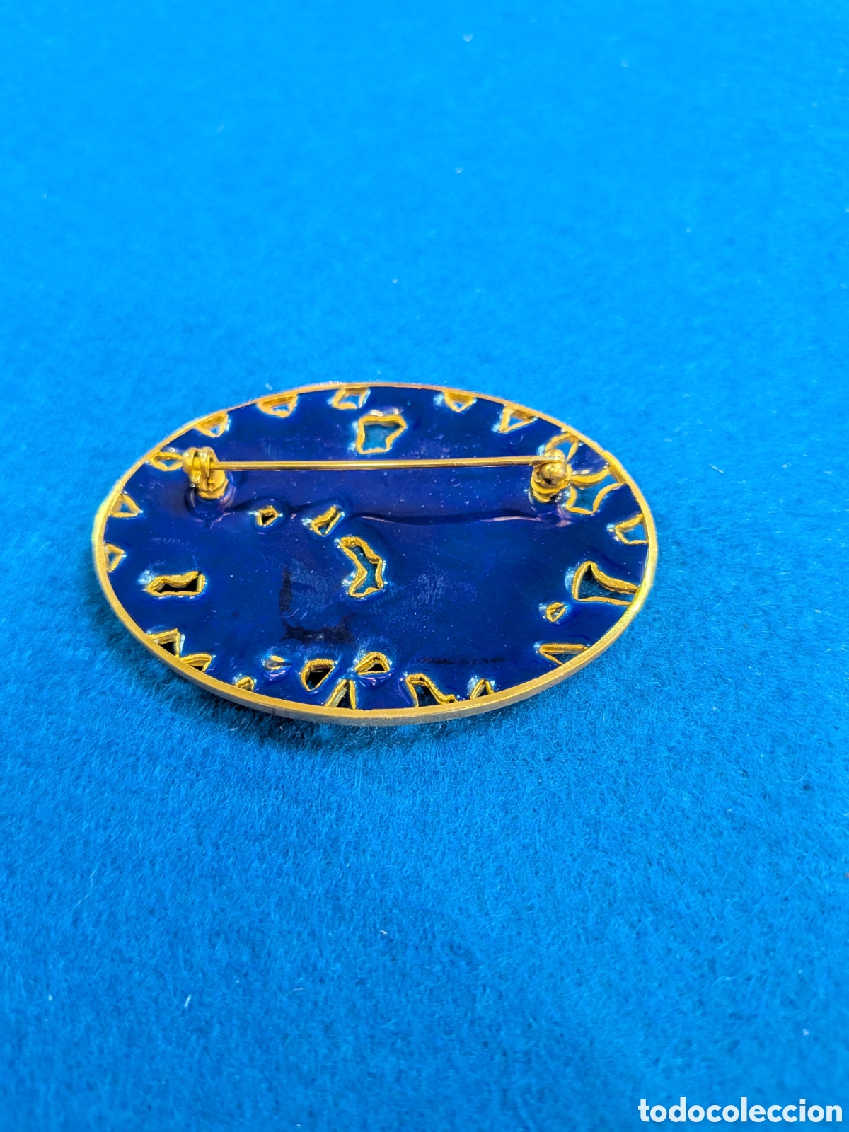 Joyeria: Broche esmaltado, cloisone. REF-6560. ca4 - Foto 2