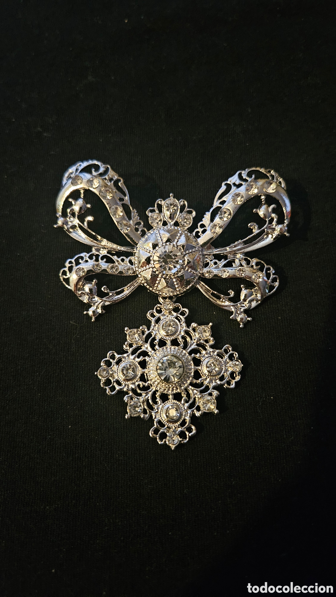 Joyeria: ORIGINAL CONJUNTO DE BROCHE Y JUEGO DE PENDIENTES - Foto 3
