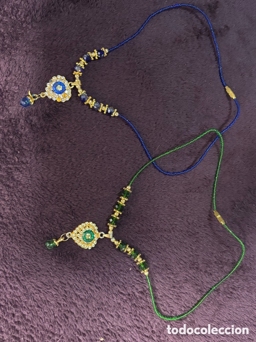 Joyeria: Dos gargantillas strass