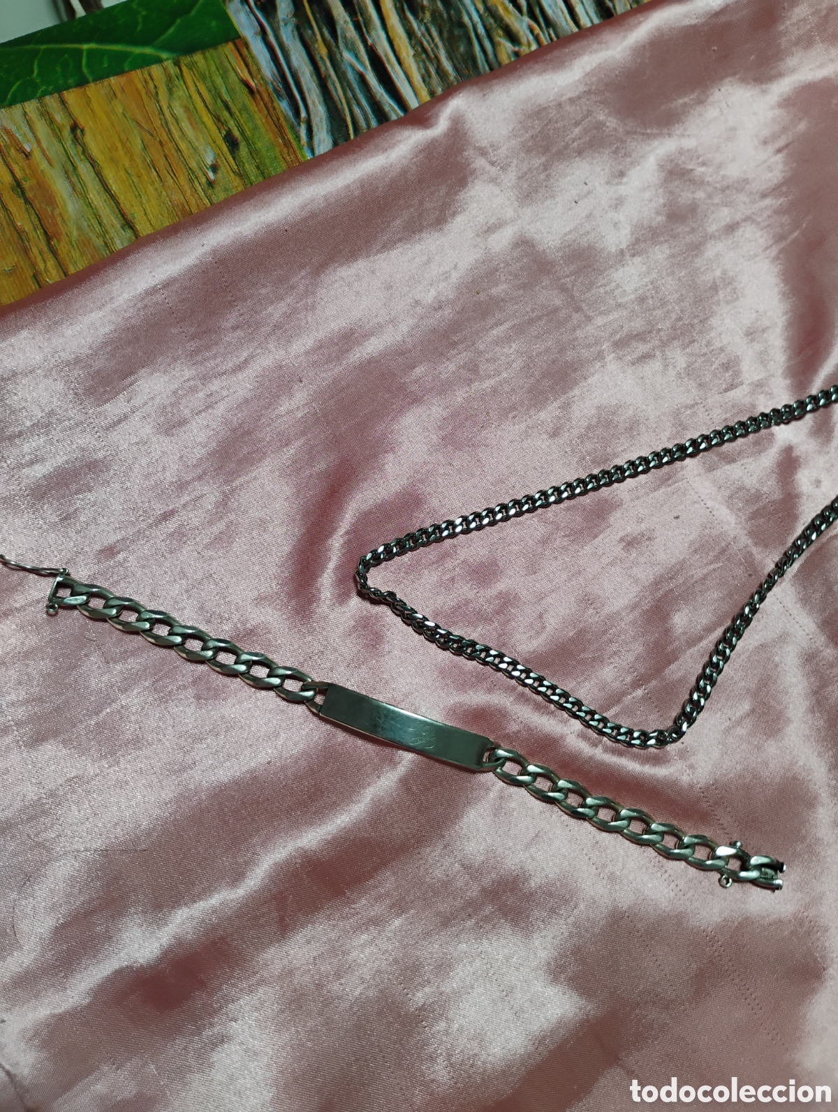 Joyeria: Cadena y pulsera de acero inoxidable - Foto 3