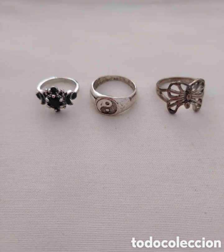Joyeria: Tres anillos vintage