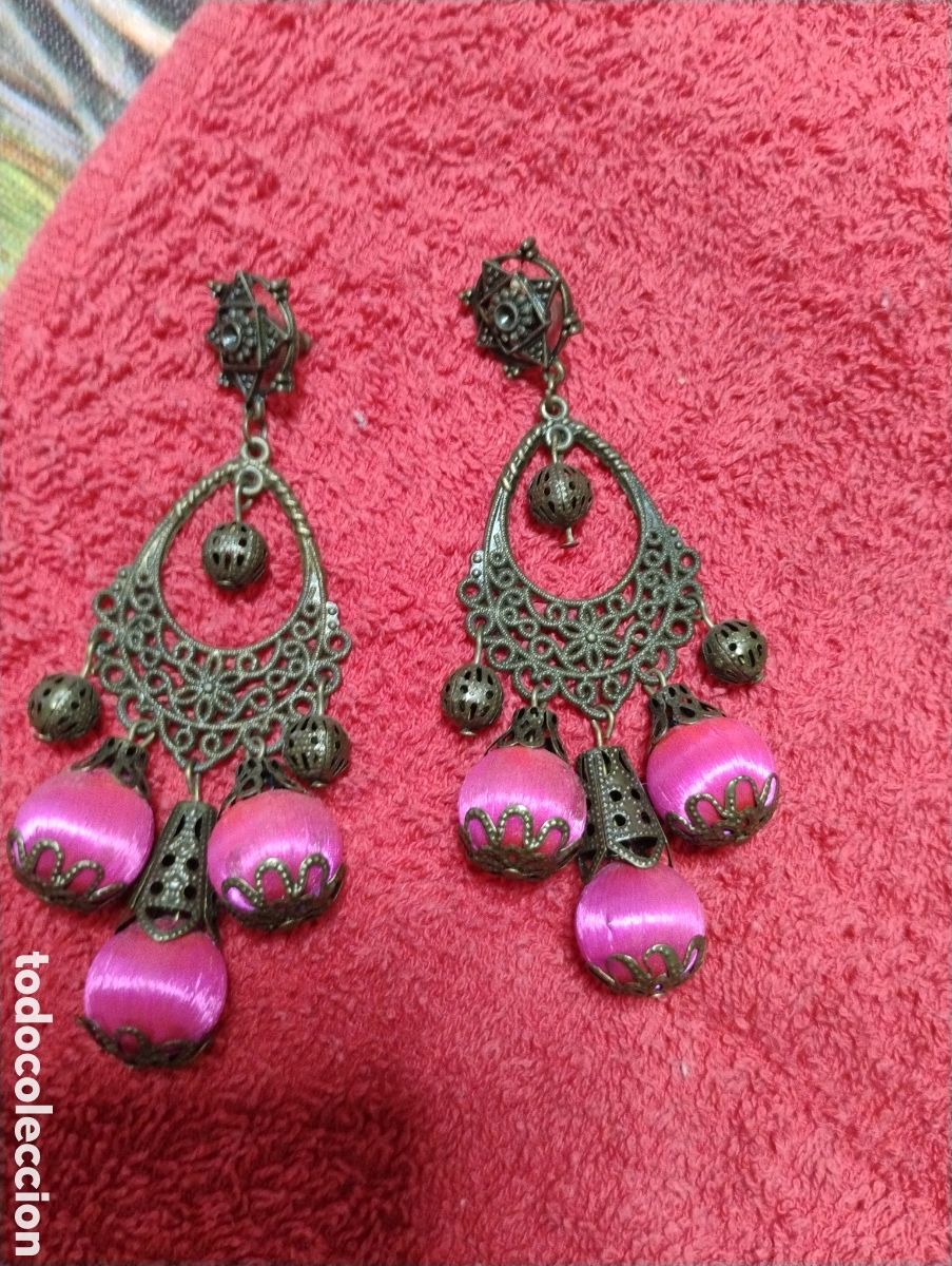 Joyeria: Pendientes largos,vintage - Foto 1