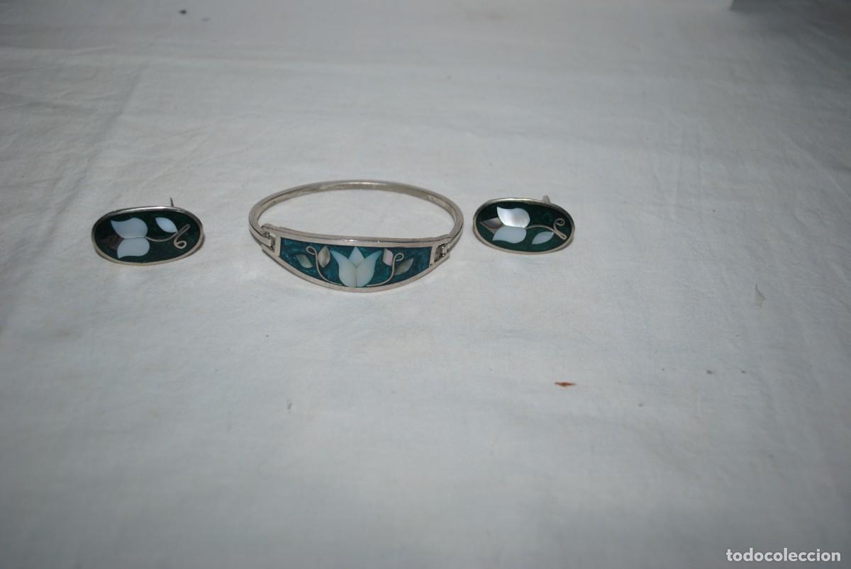 Joyeria: JUEGO DE PULSERA SARSILLO DE ESMALTE Y NACAR - Foto 1