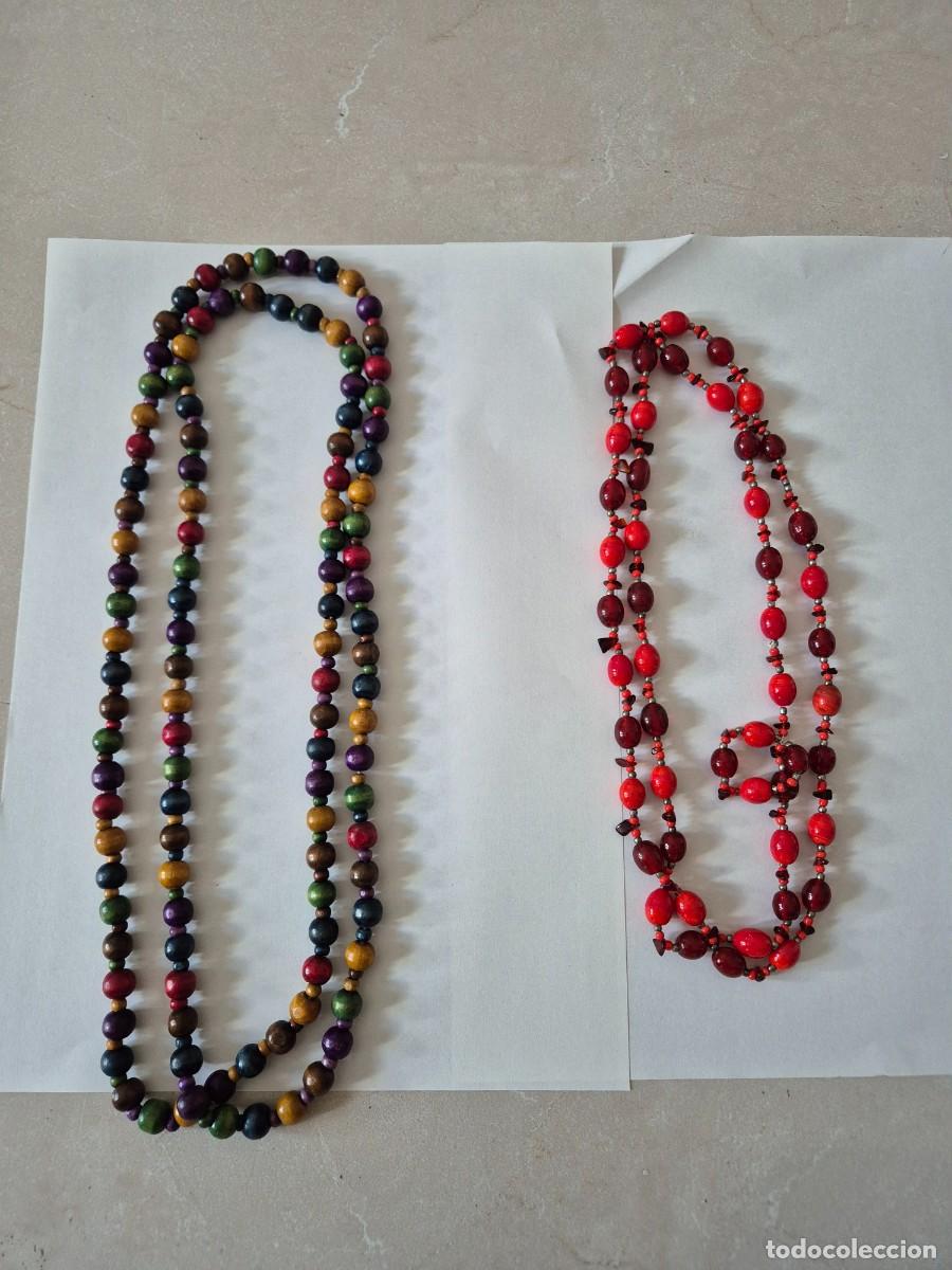 Joyeria: Collar Perlas Preciosas y Collar Piedras Naturales