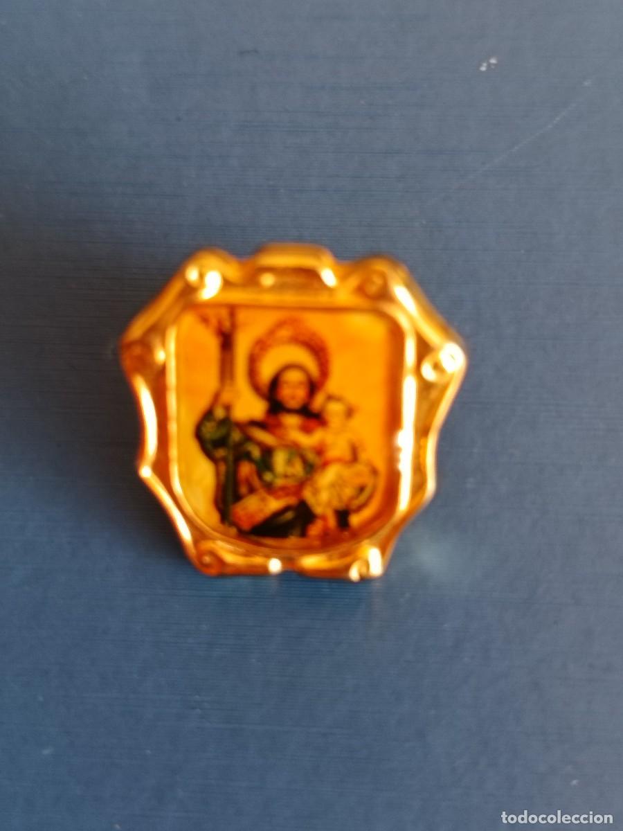 Joyeria: Pin de San Jos&eacute; vintage - Foto 2