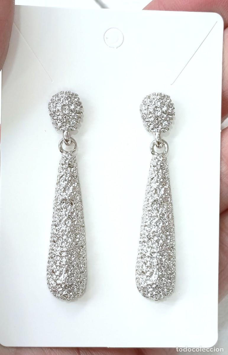 Joyeria: Pendientes color plata, Nuevos - Foto 1