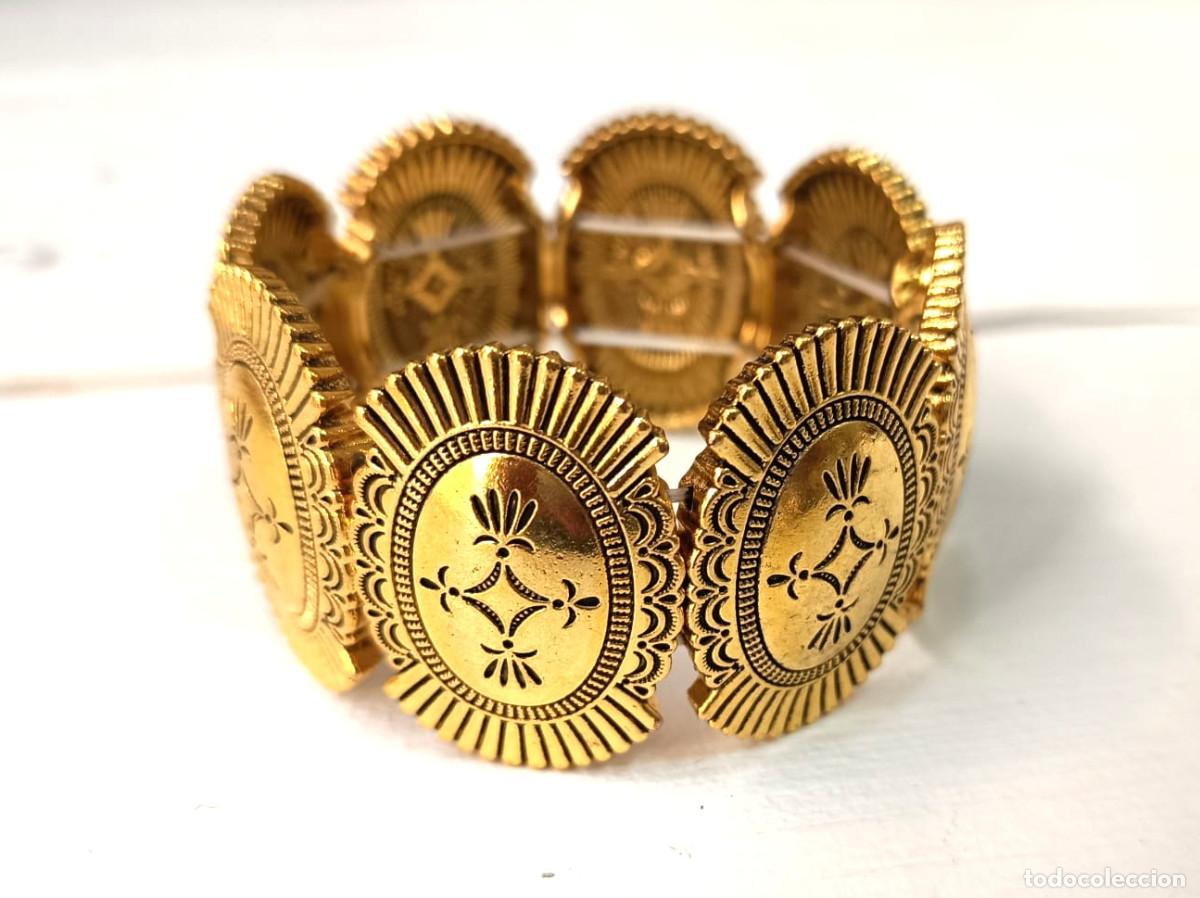 Joyeria: Pulsera color oro , el&aacute;stica , Nueva