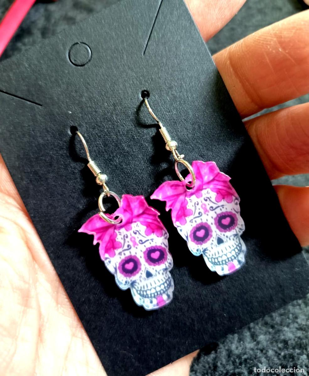 Joyeria: Pendientes Calavera coqueta, Nuevos - Foto 3