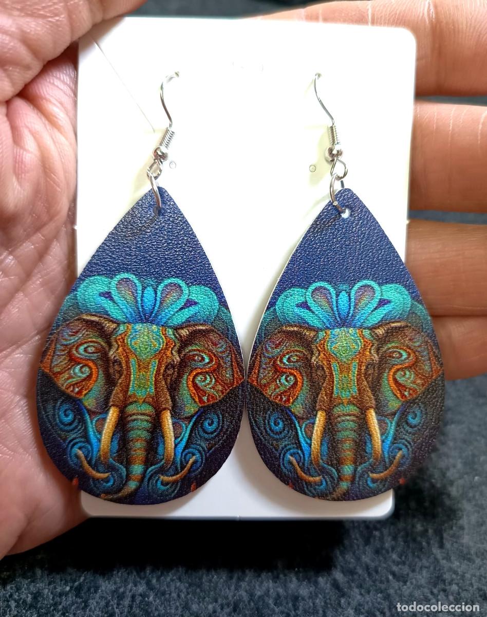 Joyeria: Pendientes largos de elefantes, Nuevos