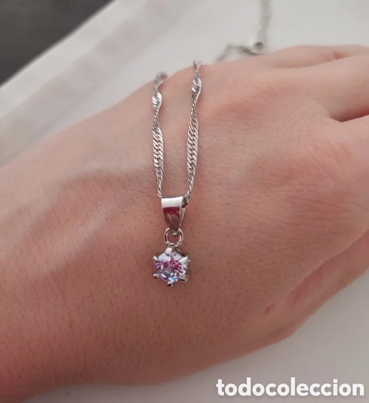 Joyeria: Tres pares de pendientes y un collar - Foto 8