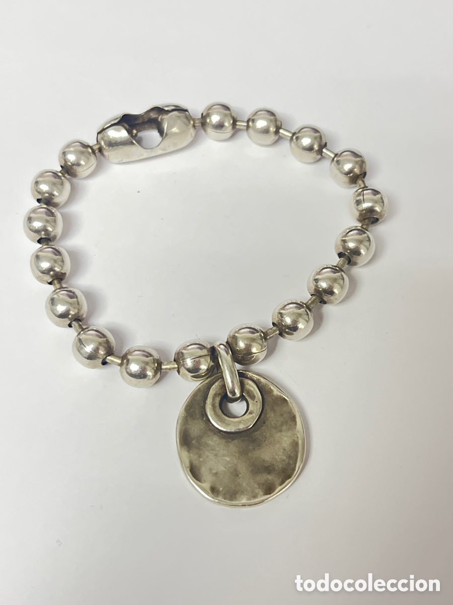 Joyeria: Pulsera ba&ntilde;ada de plata /PUL350