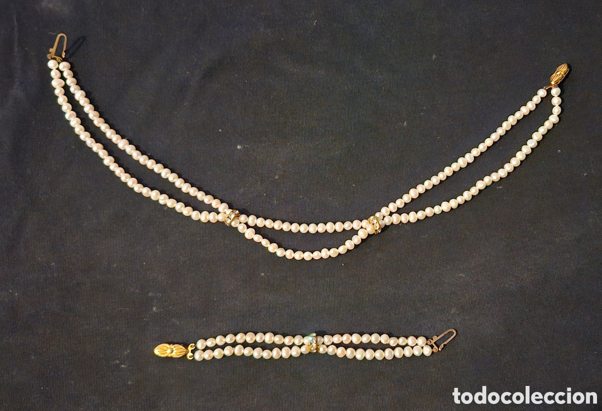 Joyeria: ORIGINAL CONJUNTO DE GARGANTILLA Y PULSERA