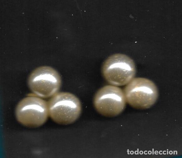 Joyeria: JUEGO DE PENDIENTES BISUTERIA - A&Ntilde;OS 40 - DE LA CASA - J. G. B.-SIN USAR