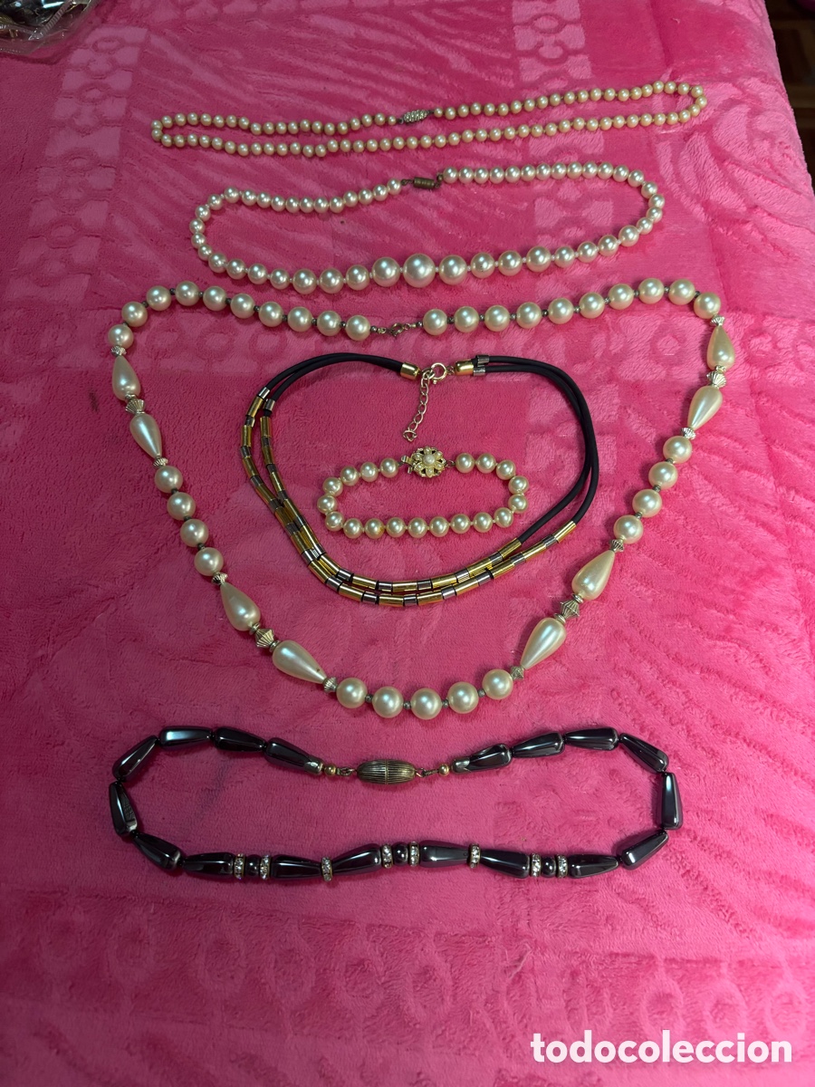 Joyeria: Lote de art&iacute;culos de bisuter&iacute;a vintage