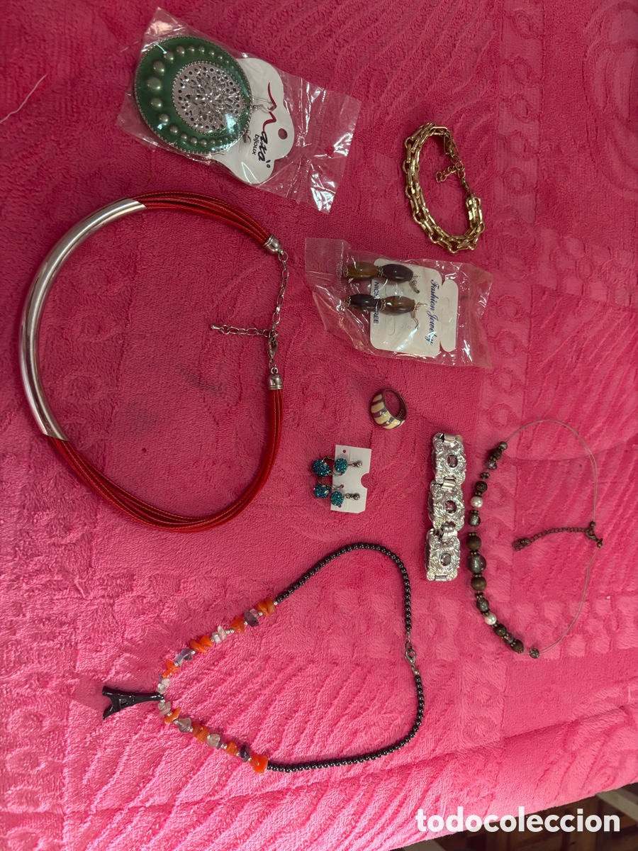Joyeria: Lote art&iacute;culos bisuter&iacute;a