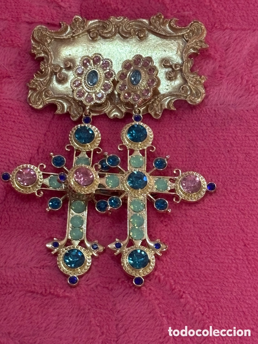 Joyeria: Grandes pendientes Cruz - Foto 1