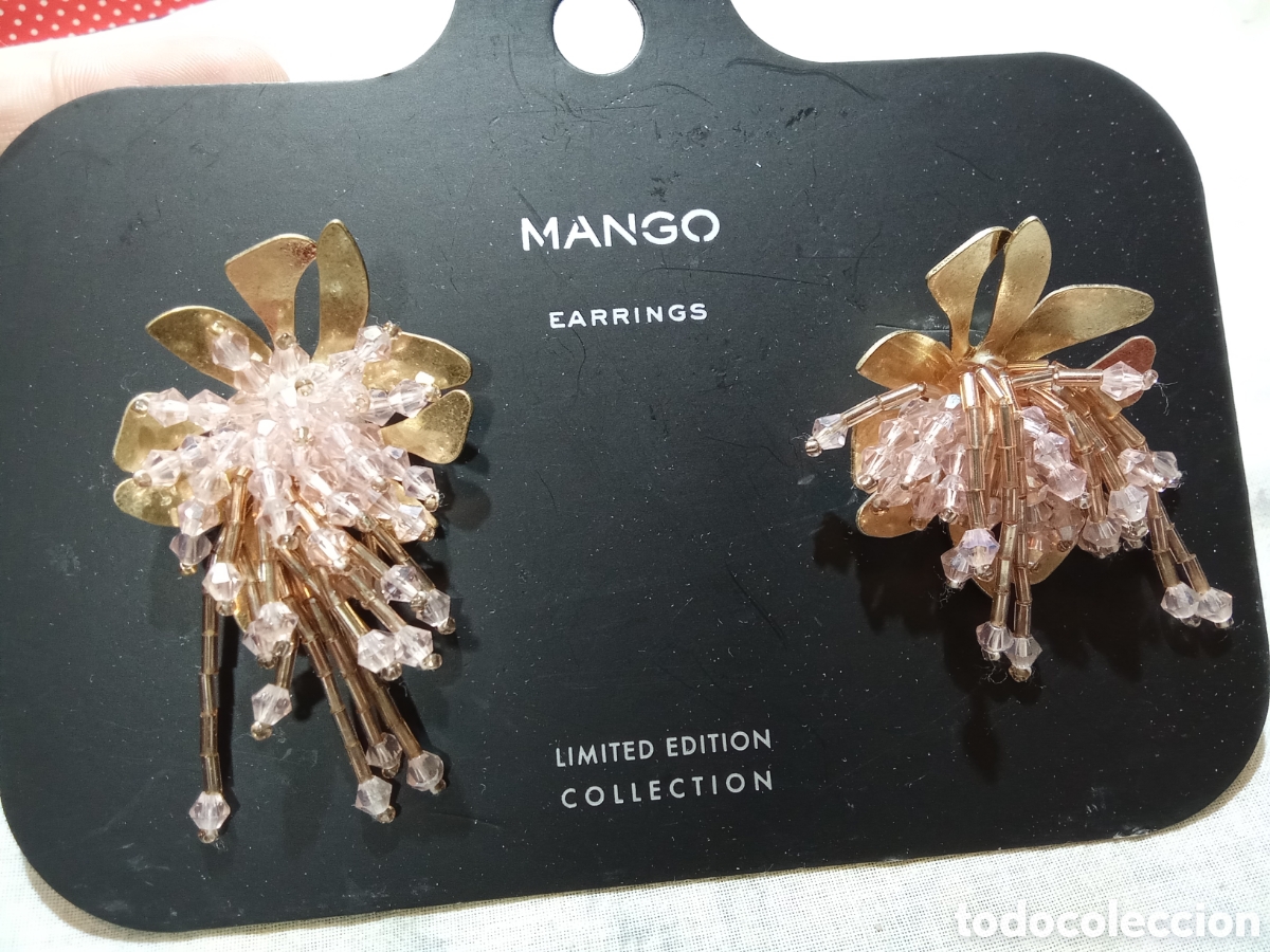 Joyeria: ELEGANTES PENDIENTES DE BISUTER&Iacute;A DE MANGO