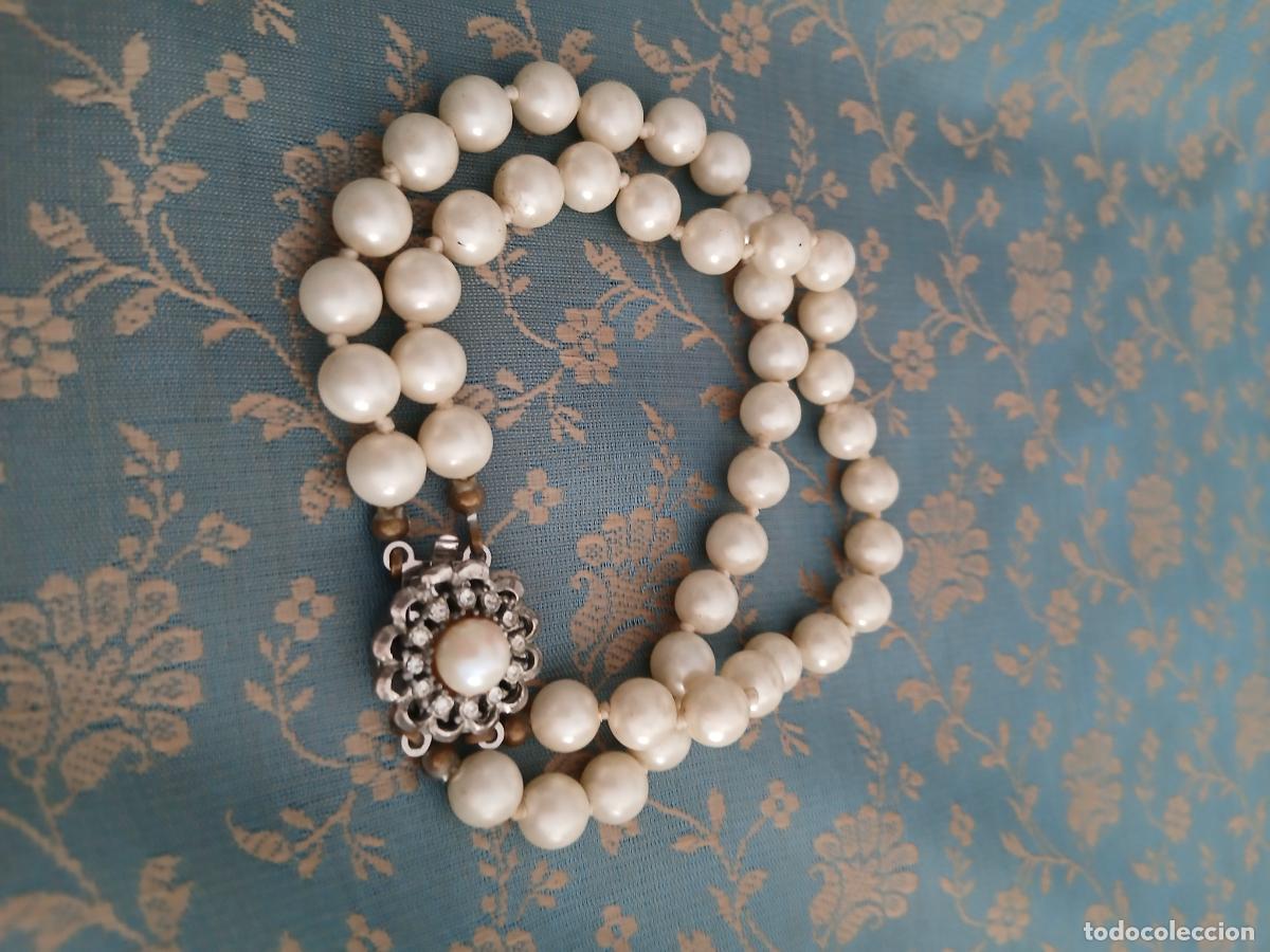 Joyeria: Pulsera perlas artificiales. - Foto 1