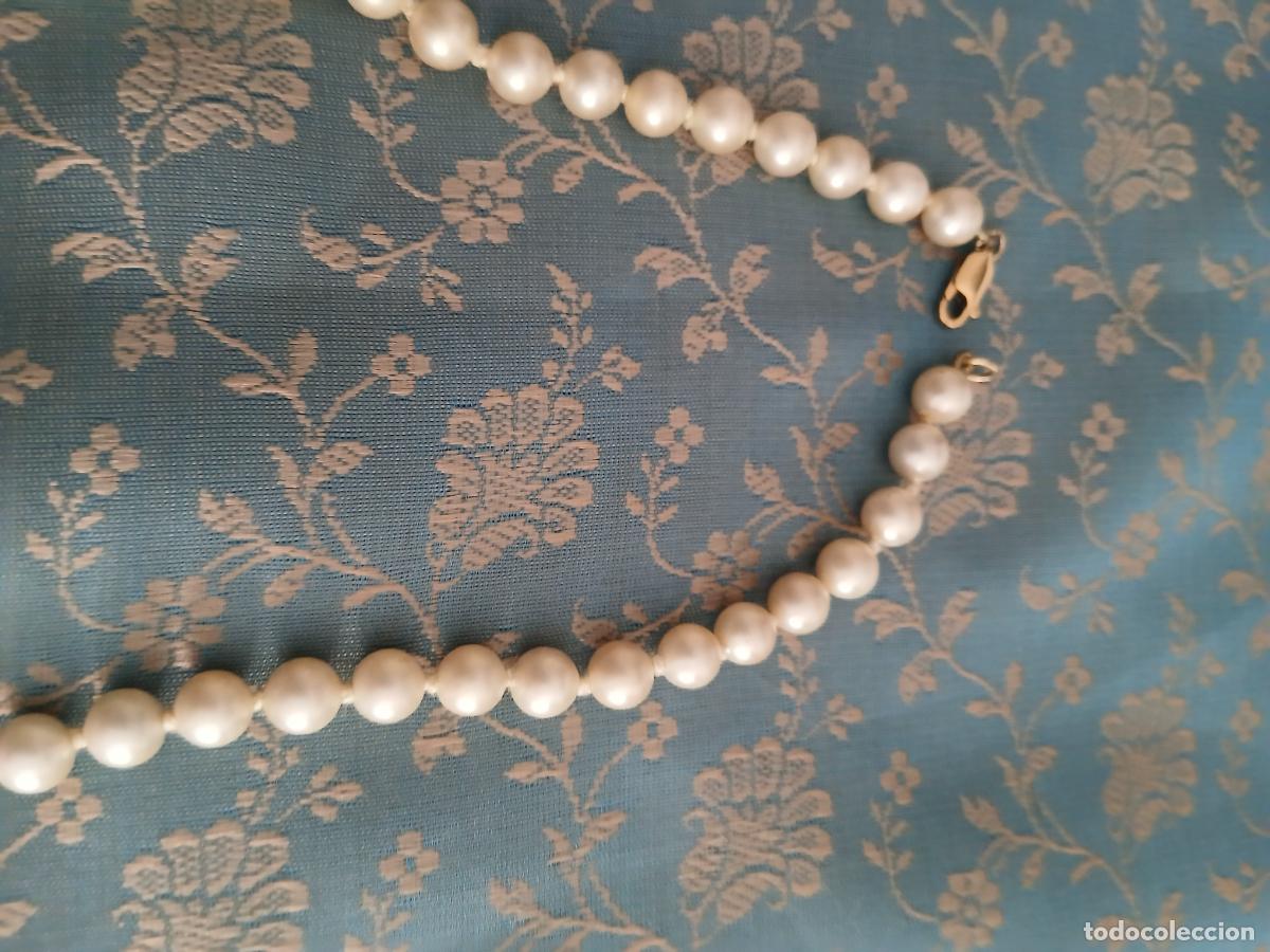 Joyeria: Collar perlas artificiales colgante estrella - Foto 3