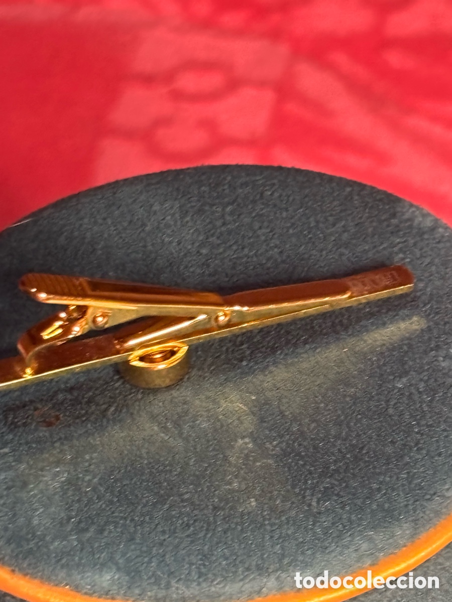 Joyeria: Pinza de corbata metal dorado - Foto 2