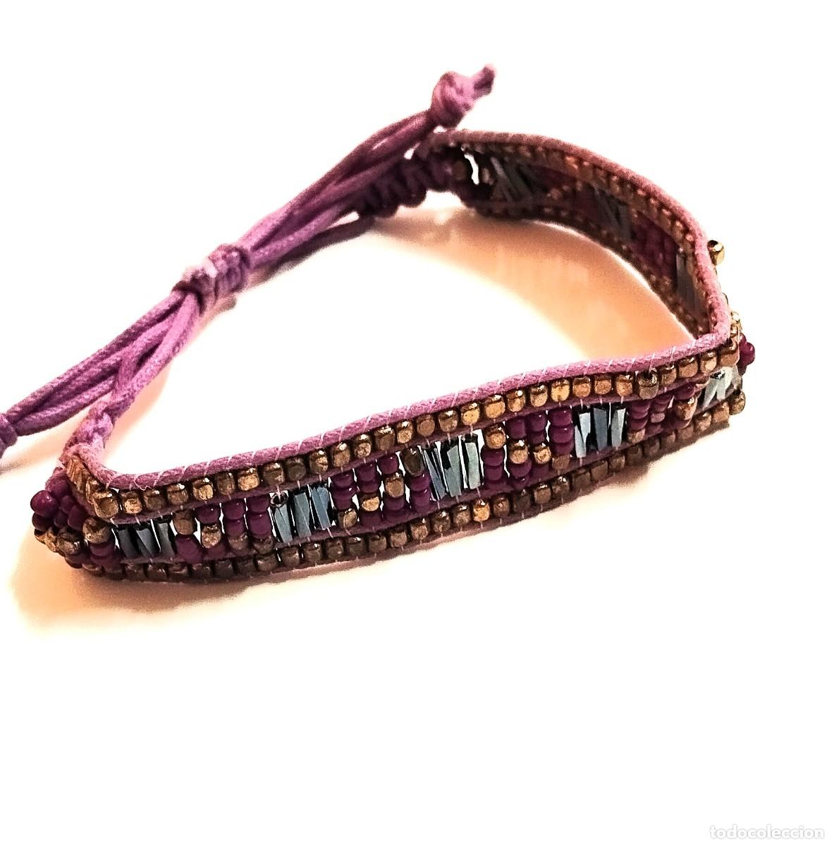 Joyeria: Pulsera bisuter&iacute;a vintage, hijo, ajustable