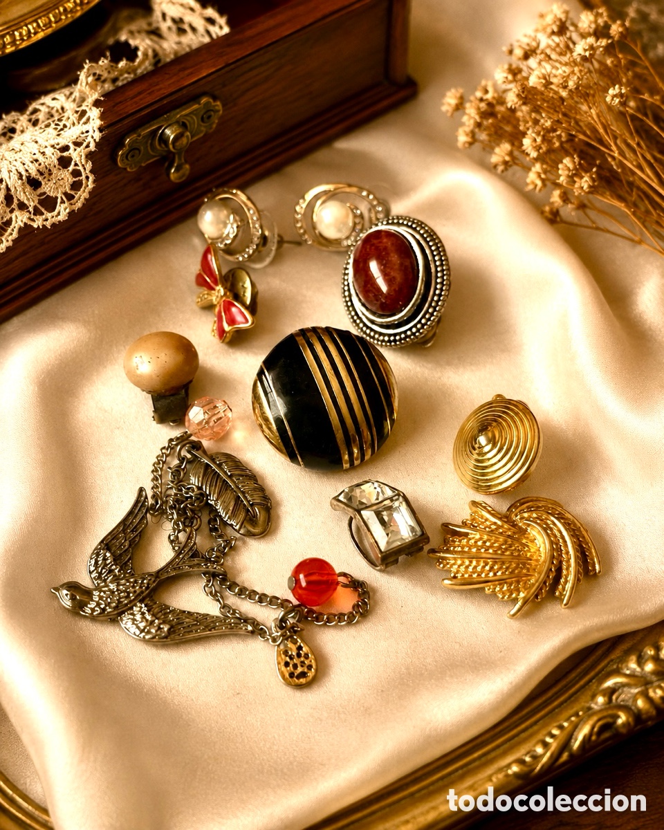 Joyeria: Lote Variado de Bisuter&iacute;a Vintage
