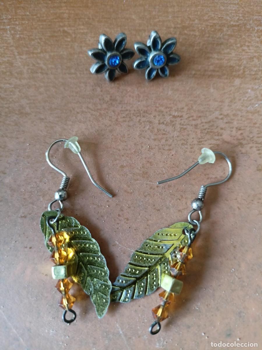 Joyeria: 2 pares pendientes bisuteria