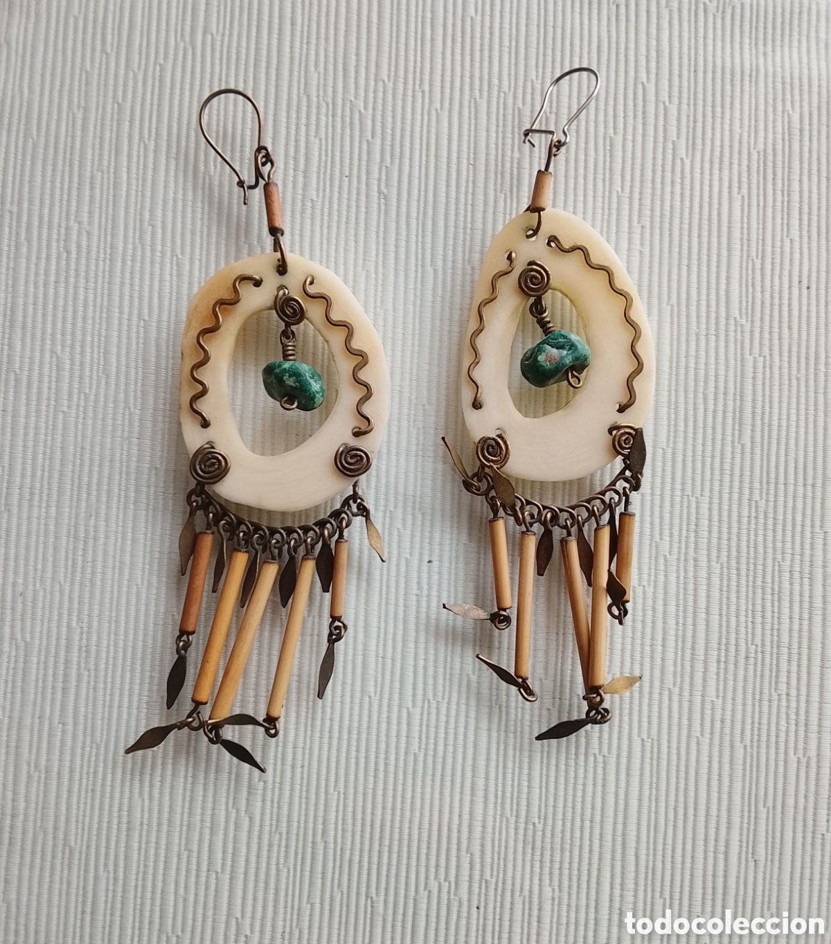 Joyeria: Pendientes artesanos peruanos. - Foto 4
