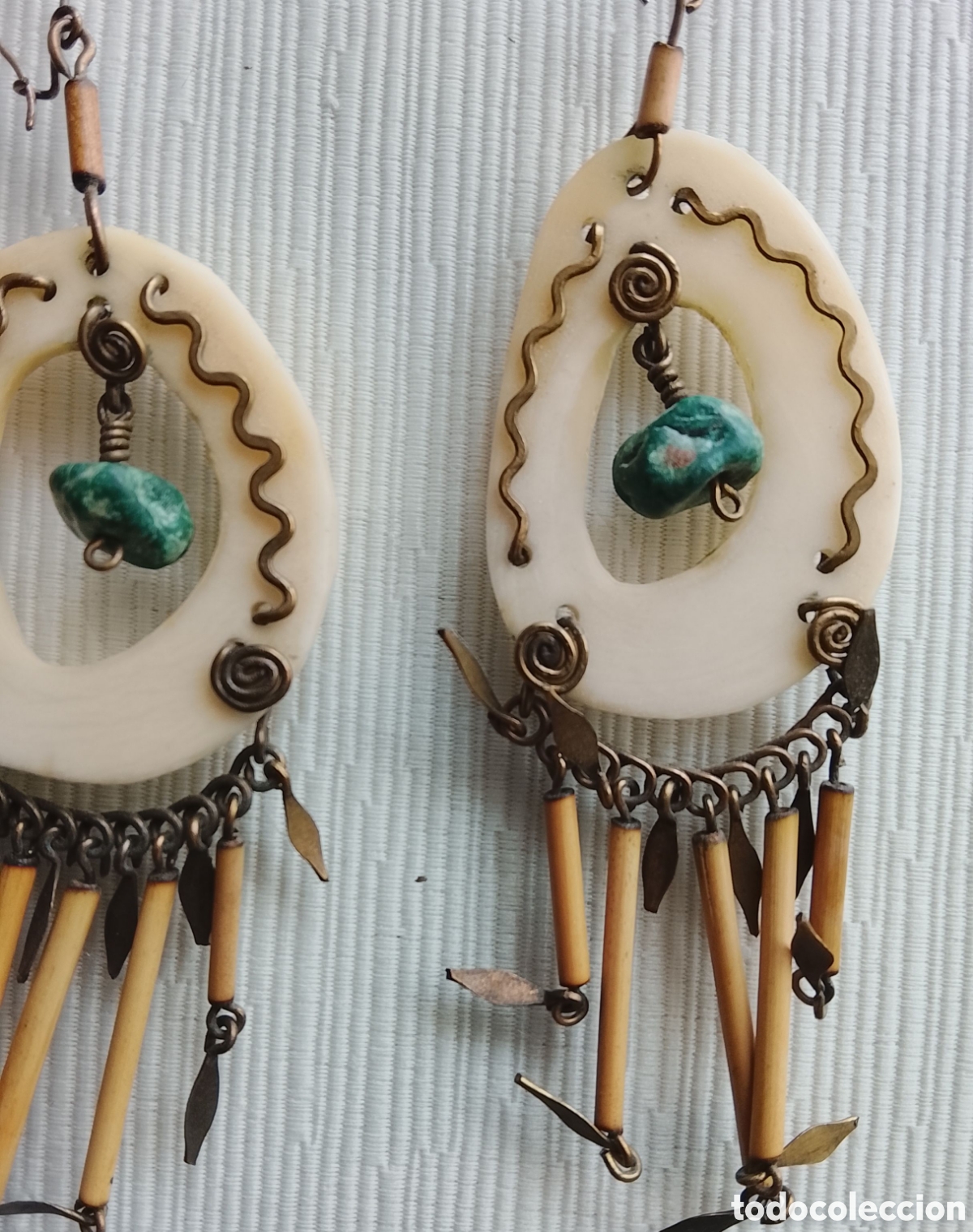 Joyeria: Pendientes artesanos peruanos. - Foto 5