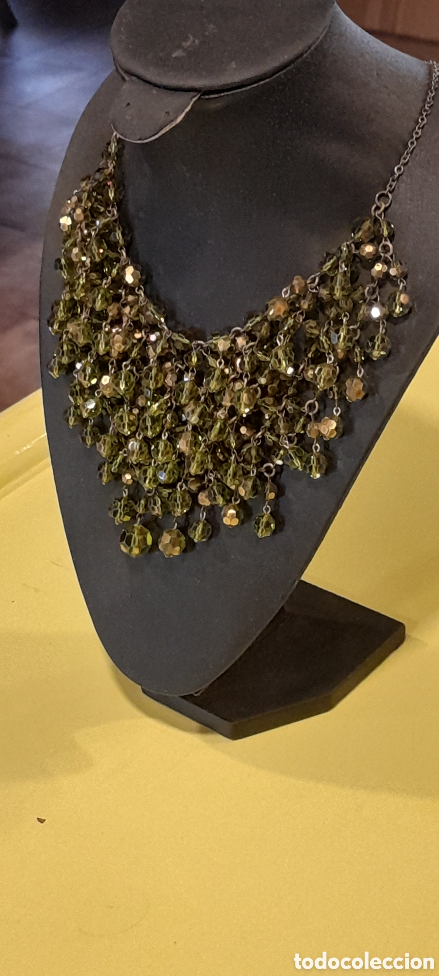 Joyeria: Collar de cristal de roca a&ntilde;os 50 - Foto 2