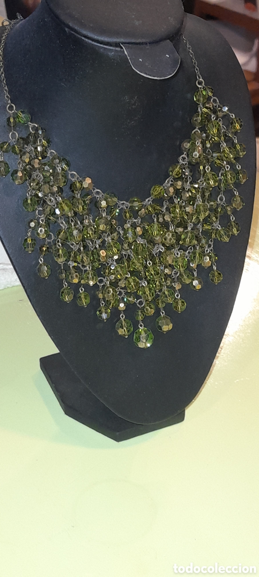 Joyeria: Collar de cristal de roca a&ntilde;os 50 - Foto 3