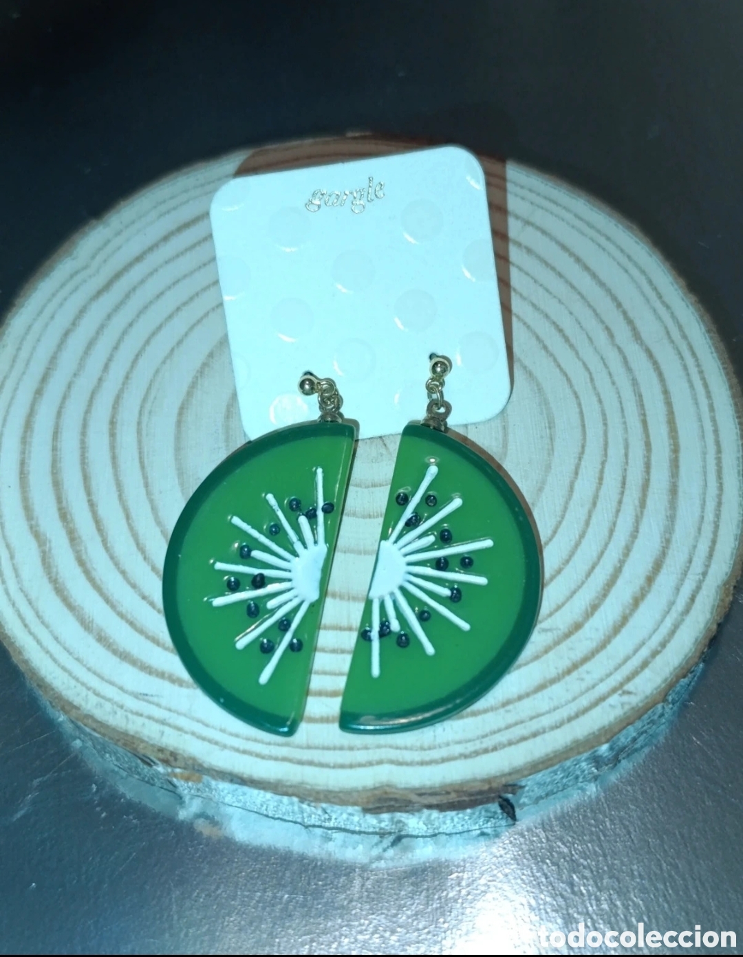 Joyeria: Pendientes de Kiwi de Gargle