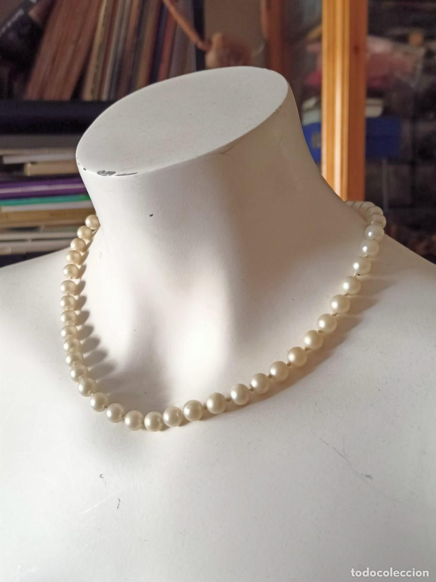 Joyeria: Antiguo collar de perlas - Foto 1