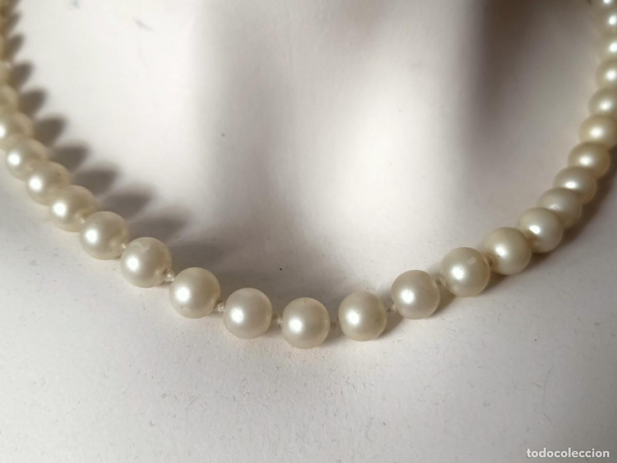 Joyeria: Antiguo collar de perlas - Foto 2