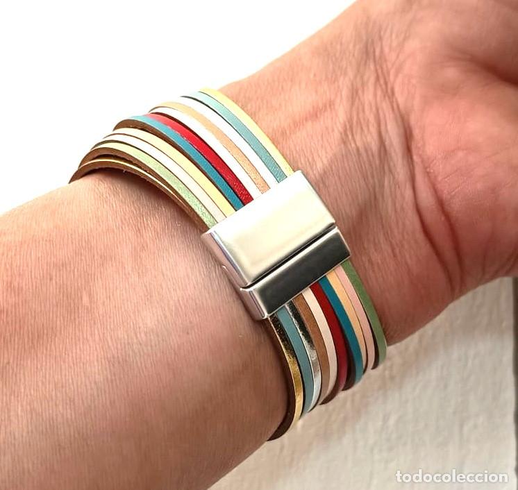 Joyeria: Pulsera de l&iacute;neas multicolor, Nueva - Foto 4