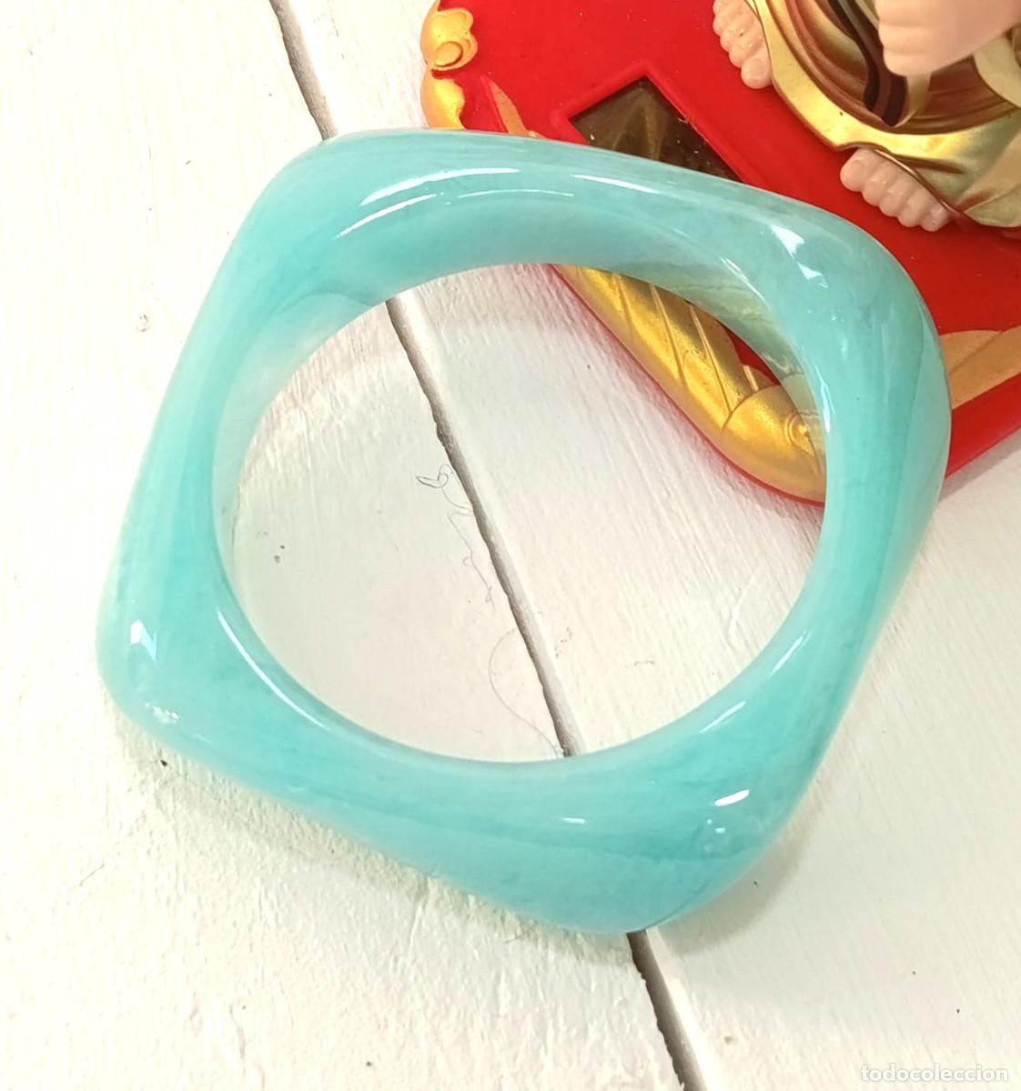 Joyeria: Pulsera color azul, antial&eacute;rgica, Nueva