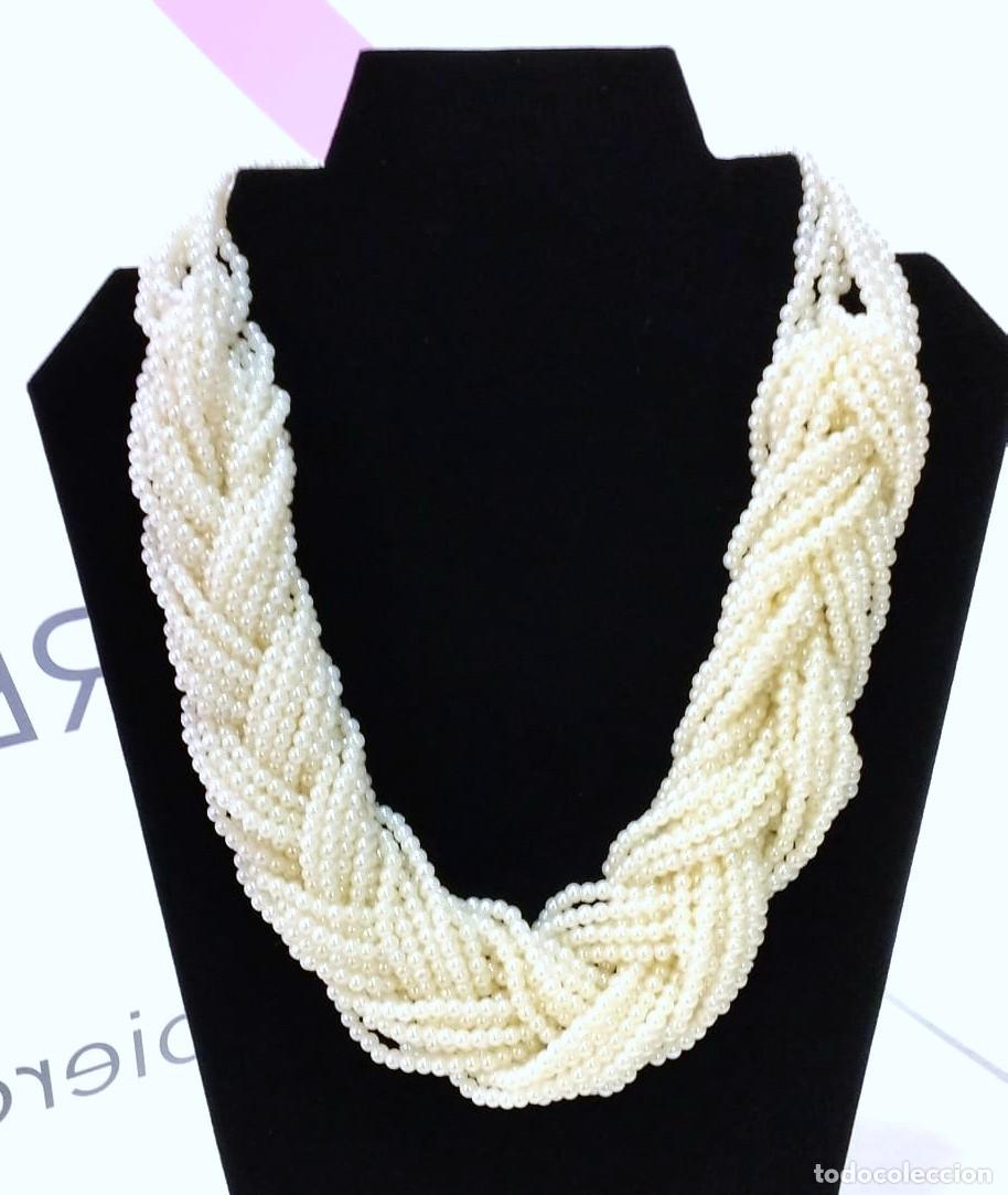 Joyeria: Collar de perlitas trensadas , Nuevo - Foto 1