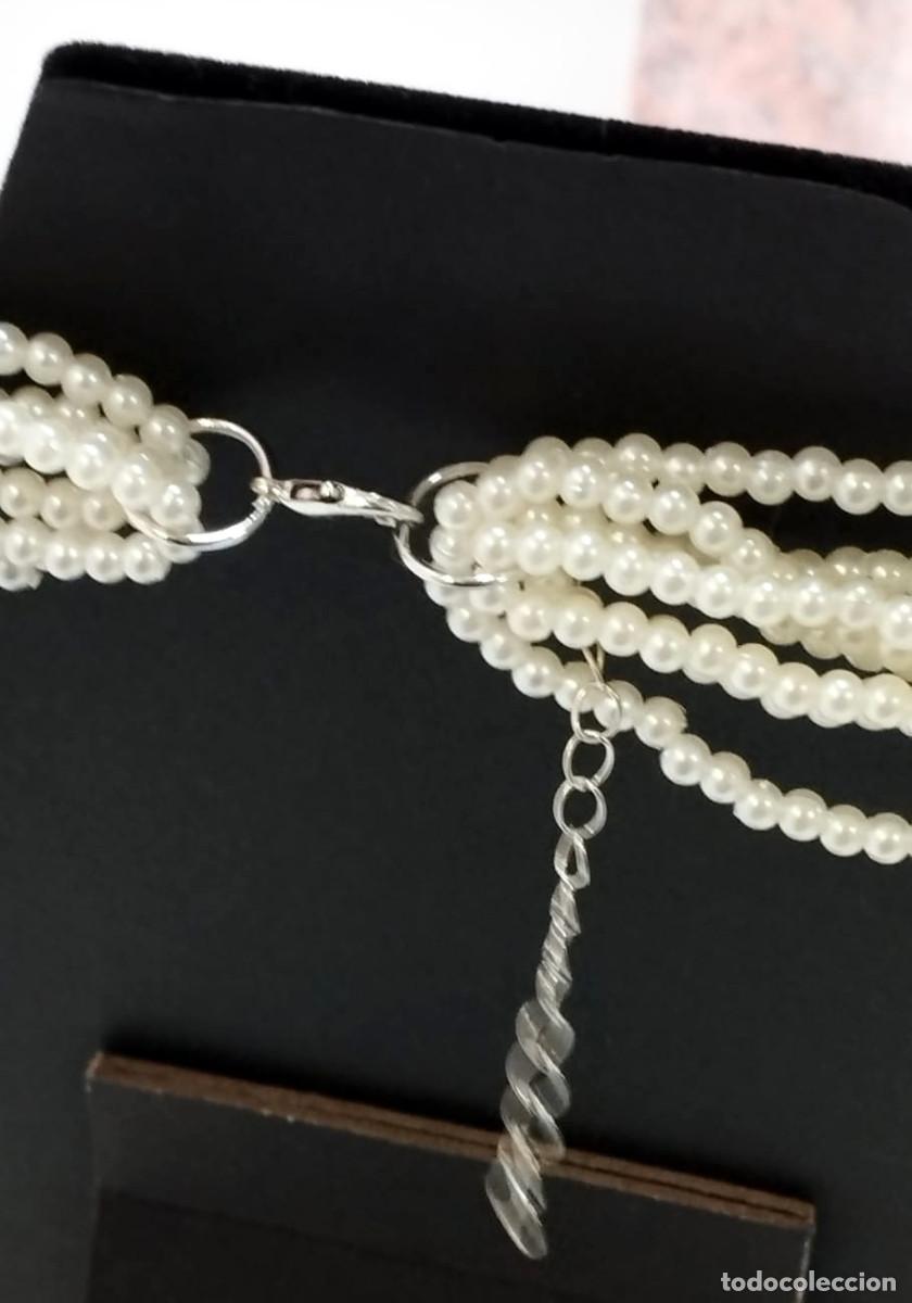 Joyeria: Collar de perlitas trensadas , Nuevo - Foto 4