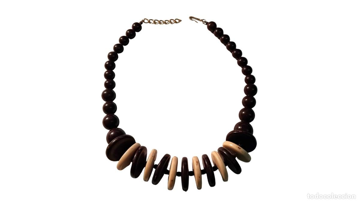 Joyeria: COLLAR &Eacute;TNICO TAGUA &middot; NATURAL ORG&Aacute;NICO &middot; A&Ntilde;OS 80/90 &middot; &Eacute;TNICO BOHEMIO &middot; COLECCIONISTA