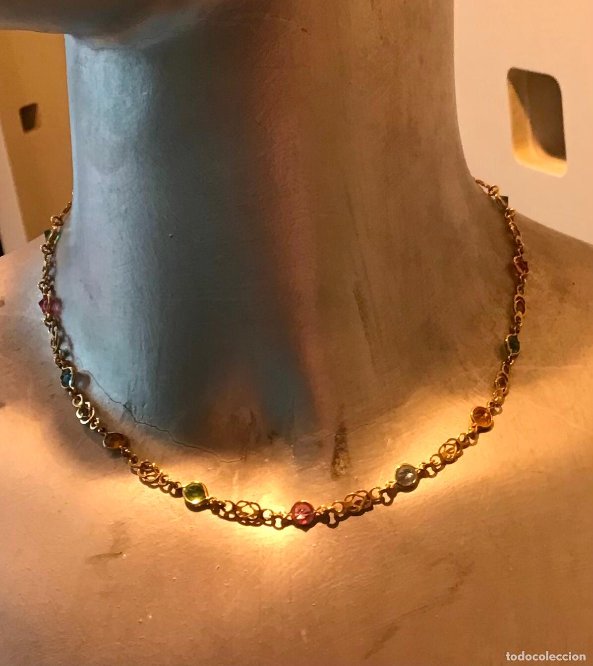 Joyeria: COLLAR DORADO Y CRISTAL - Foto 2