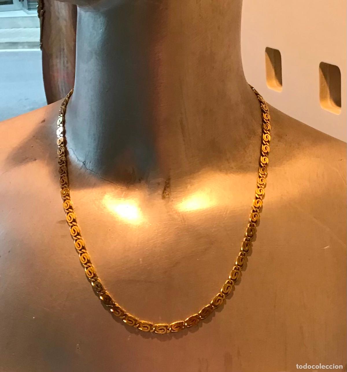 Joyeria: COLLAR-CADENA DORADA
