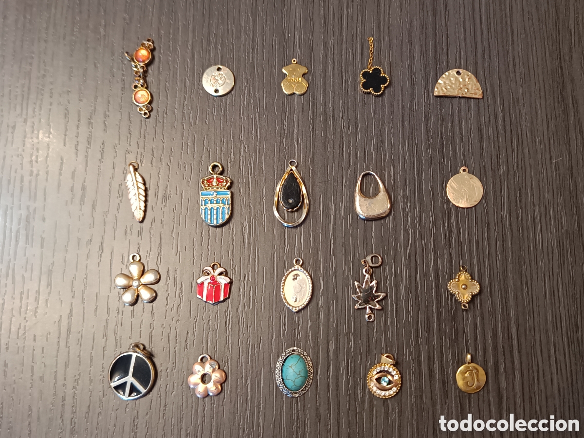 Joyeria: Lote Antiguos Colgantes Peque&ntilde;os