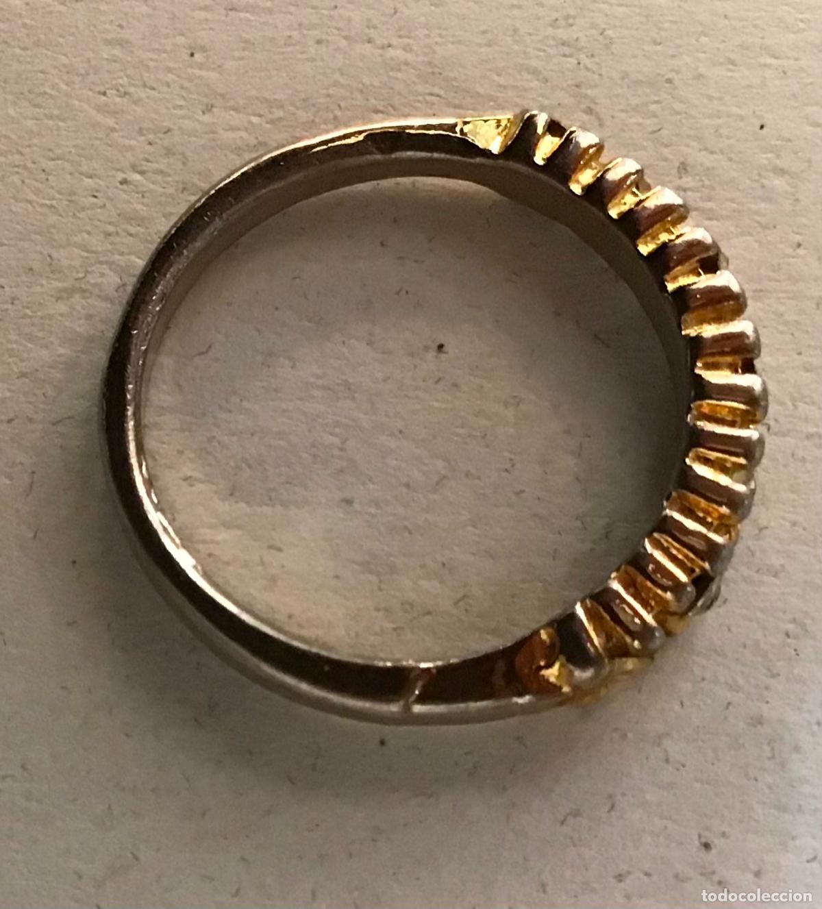 Joyeria: ANILLO DORADO Y CRISTAL - Foto 3
