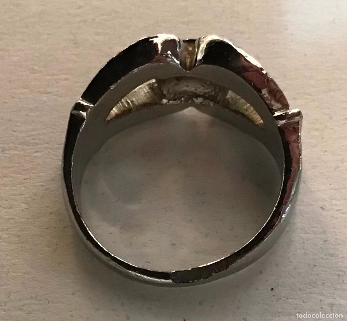 Joyeria: ANILLO PLATEADO Y CRISTAL - Foto 2