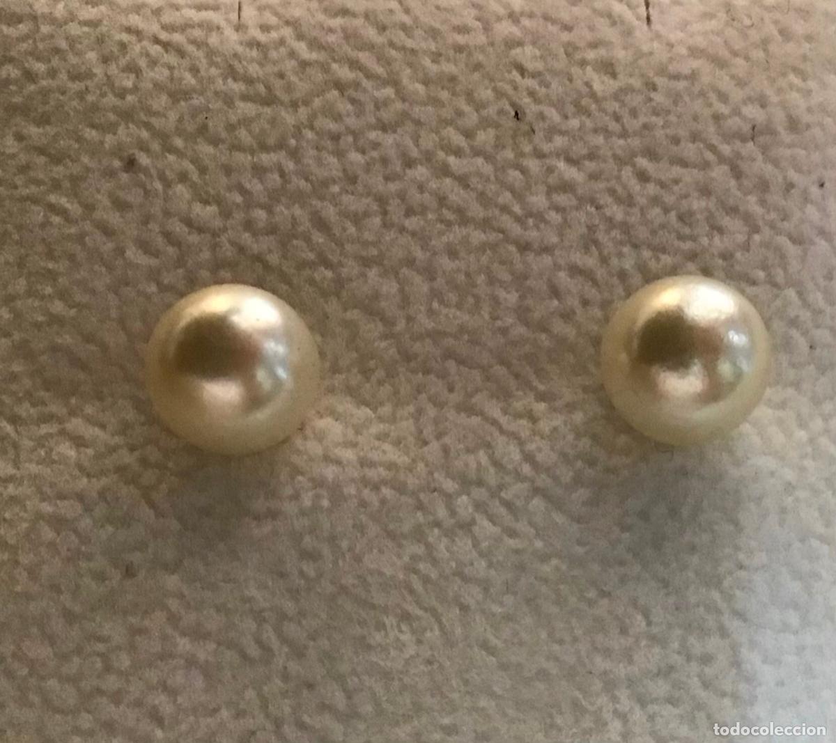 Joyeria: PENDIENTES DE PERLA BLANCA