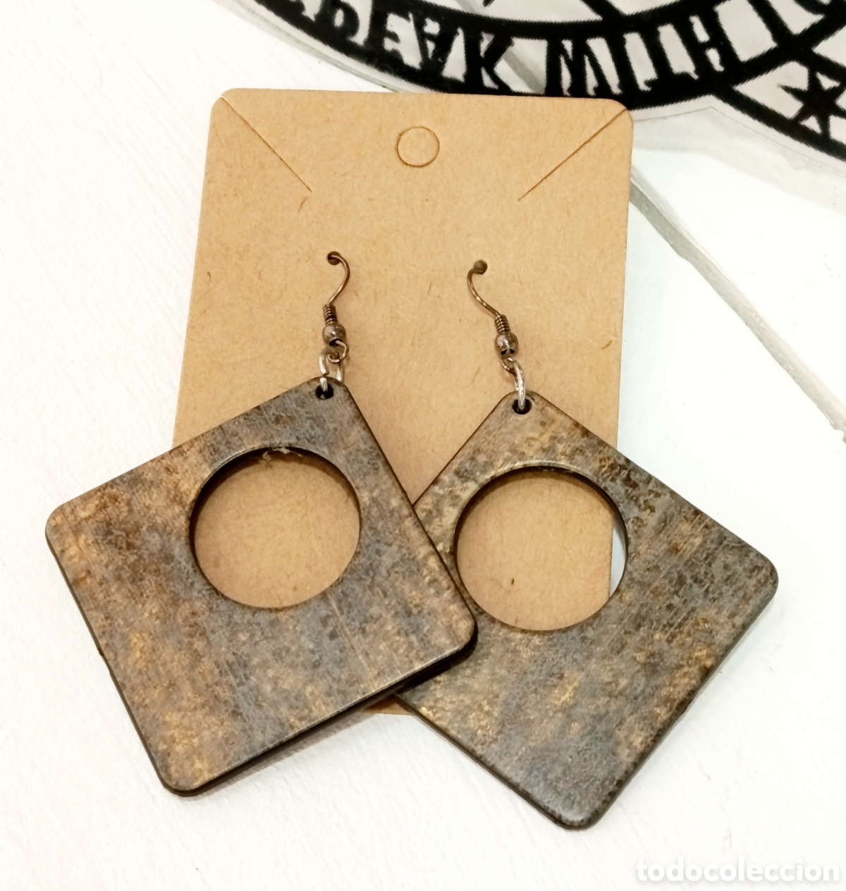 Joyeria: Pendientes largos, a&ntilde;os 90s, nuevos - Foto 2
