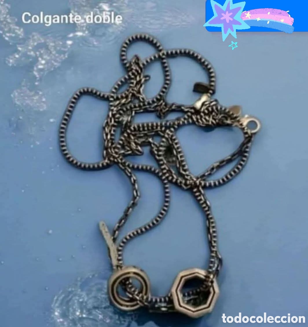 Joyeria: :::: S66 - COLGANTE ACERO DOBLE