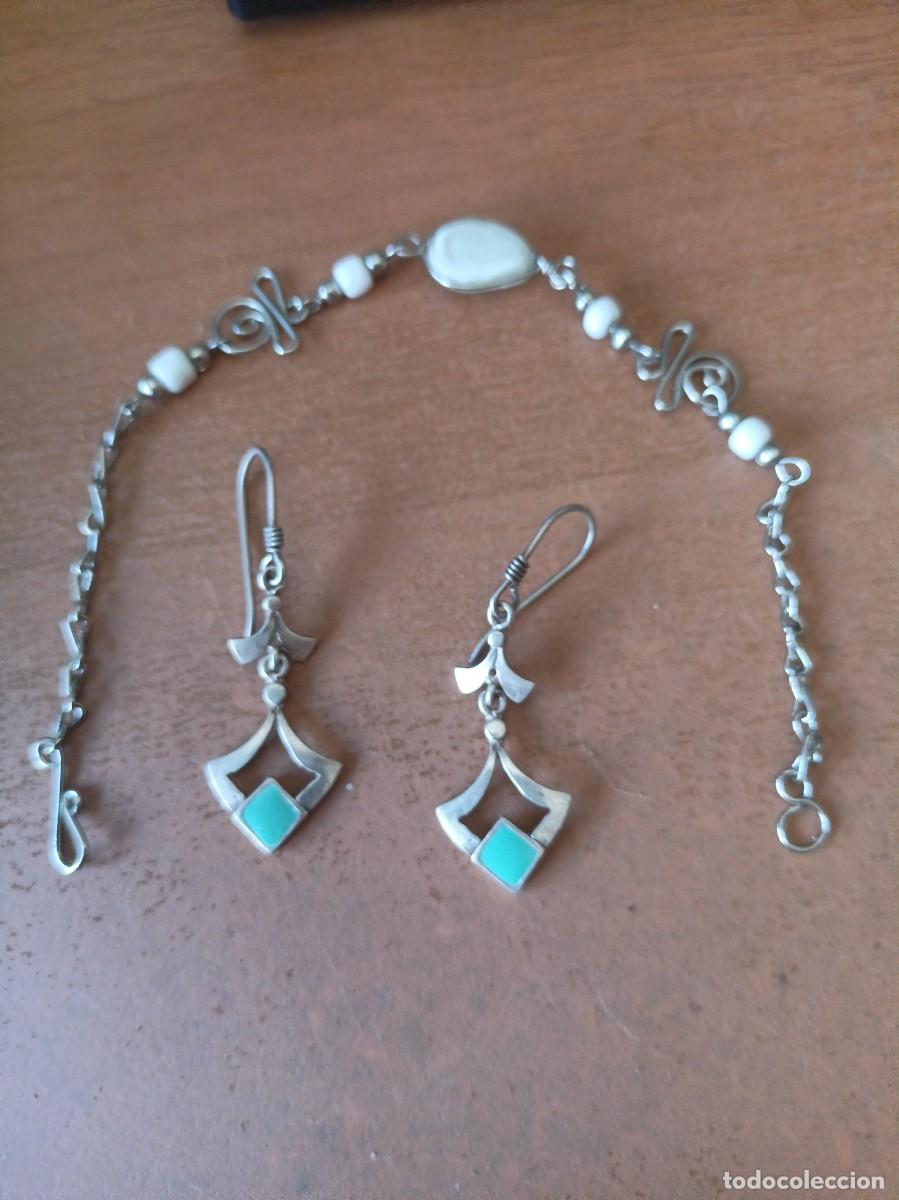 Joyeria: Lote pulsera y pendientes bisuteria - Foto 1