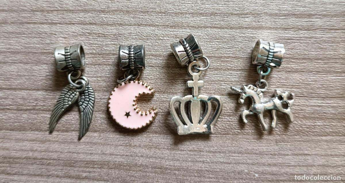 Joyeria: lote abalorios, charms de bisuteria - la conservacion esta bien , ver fotos